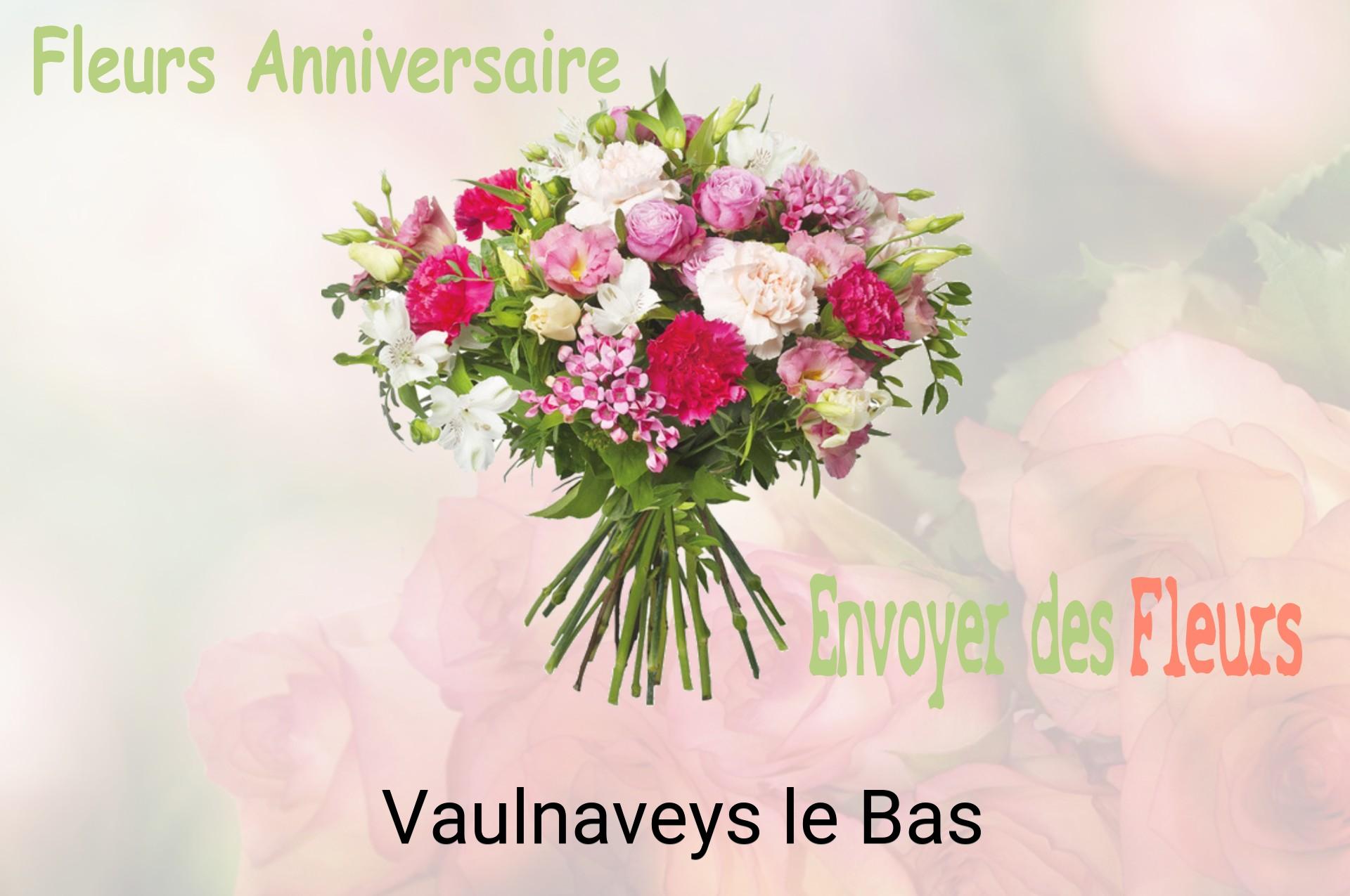 Bouquet de fleurs d’anniversaire livré à Vaulnaveys-le-Bas